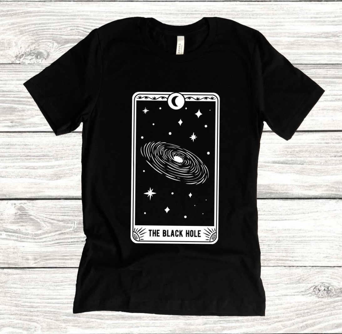 The Black Hole Tarot  - Available in T-Shirt, Pullover, Hoodie, Tank or Long Sleeve
