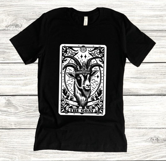 The Goat Tarot  - Available in T-Shirt, Pullover, Hoodie, Tank or Long Sleeve