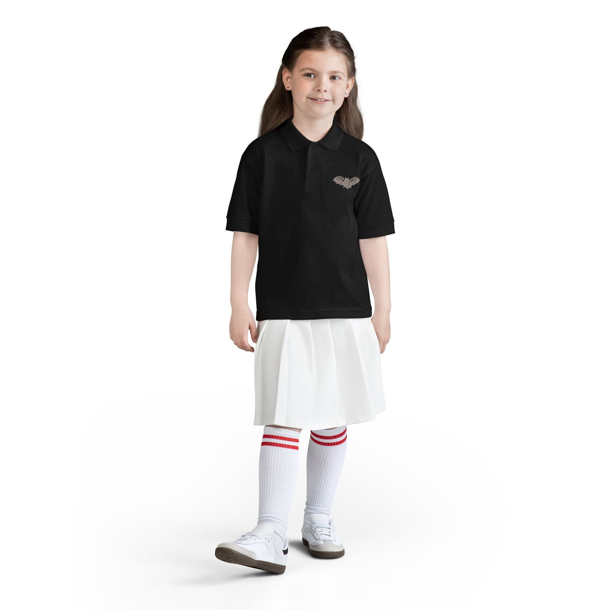 Spooky Bat Jersey Polo (Kids)