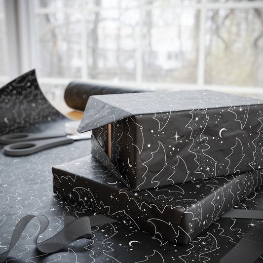 Celestial Bat Wrapping Paper