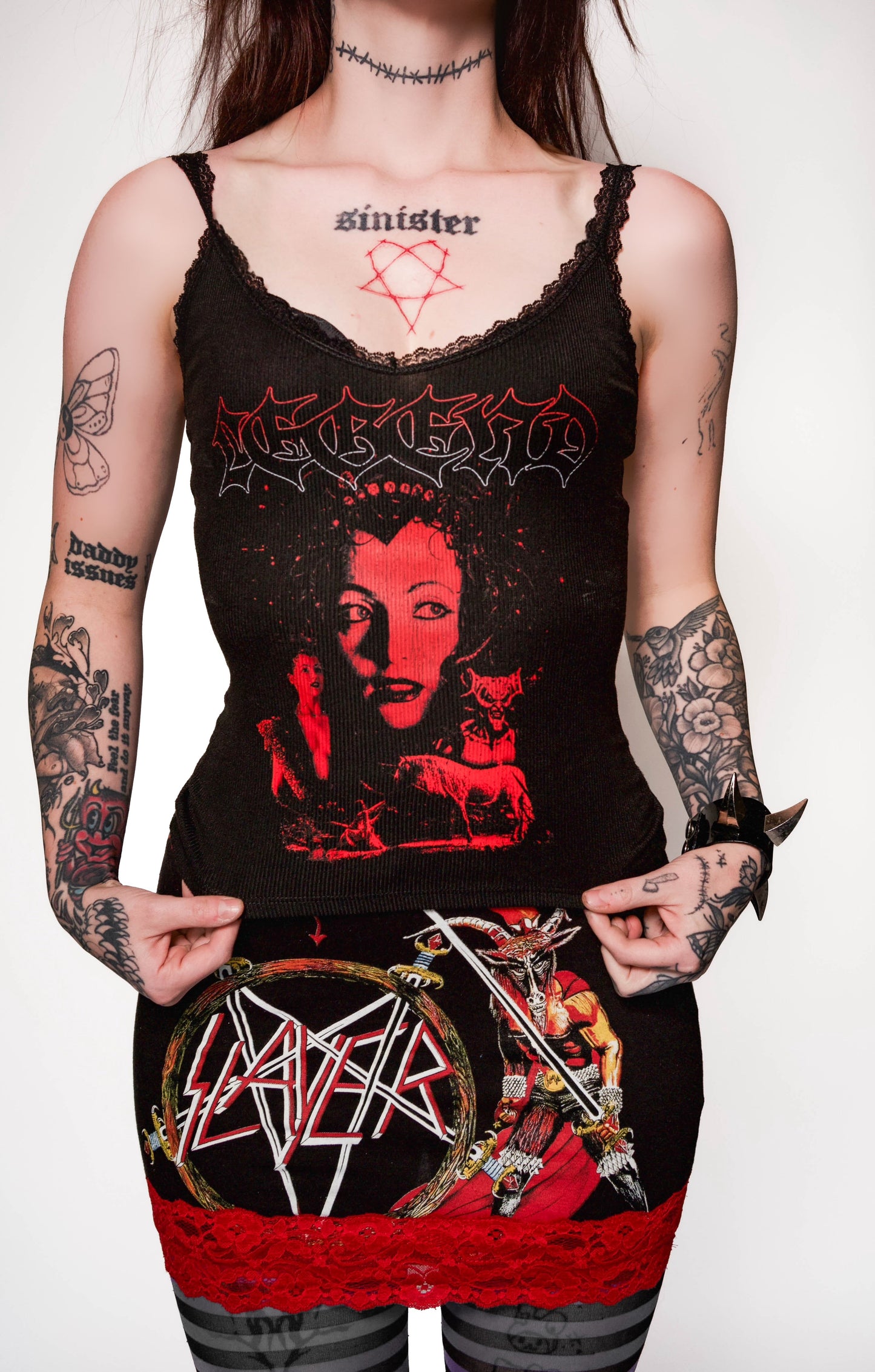 Legend - Princess Lili Ribbed Lace Tank