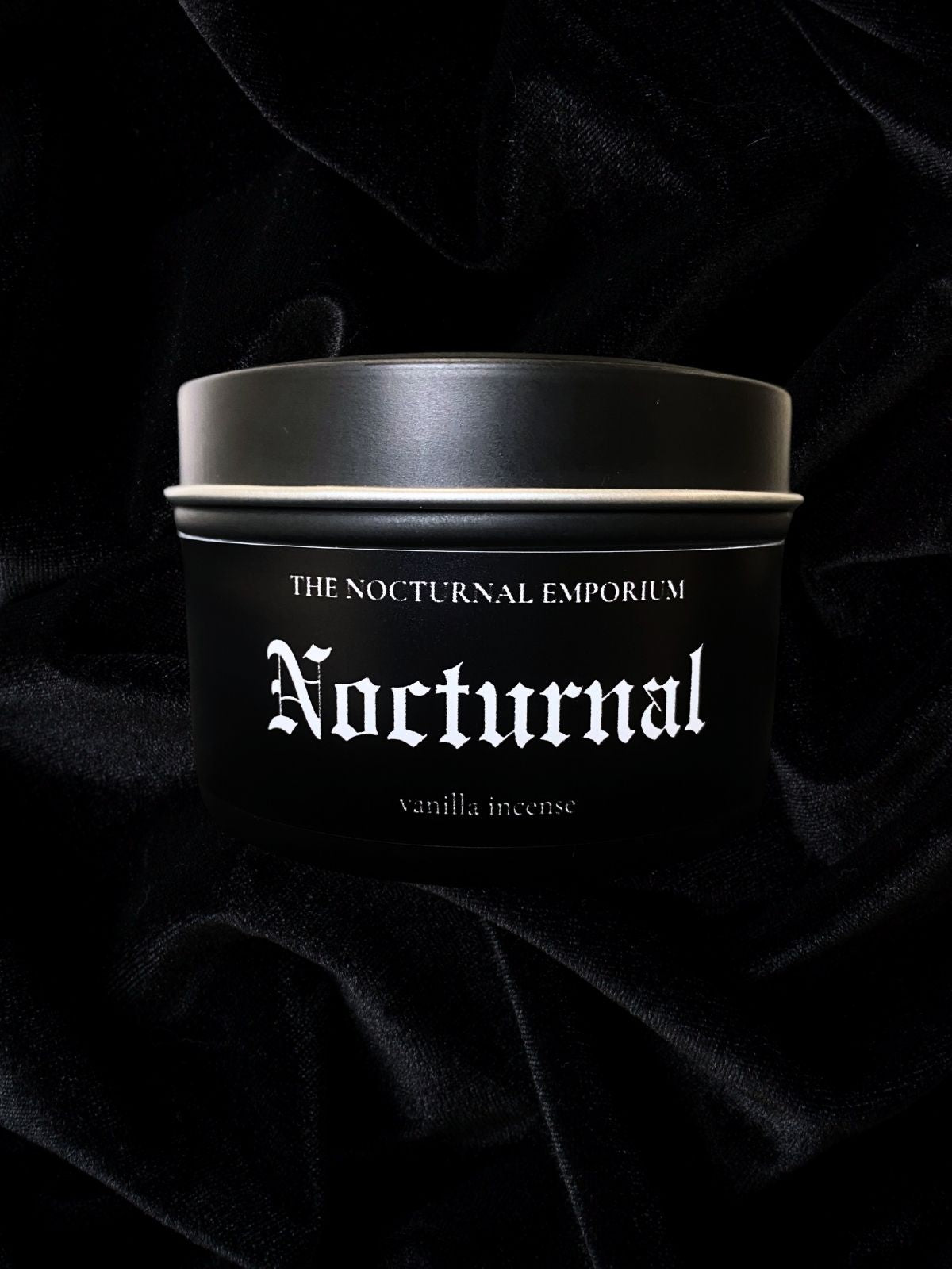 Nocturnal Tin Candle