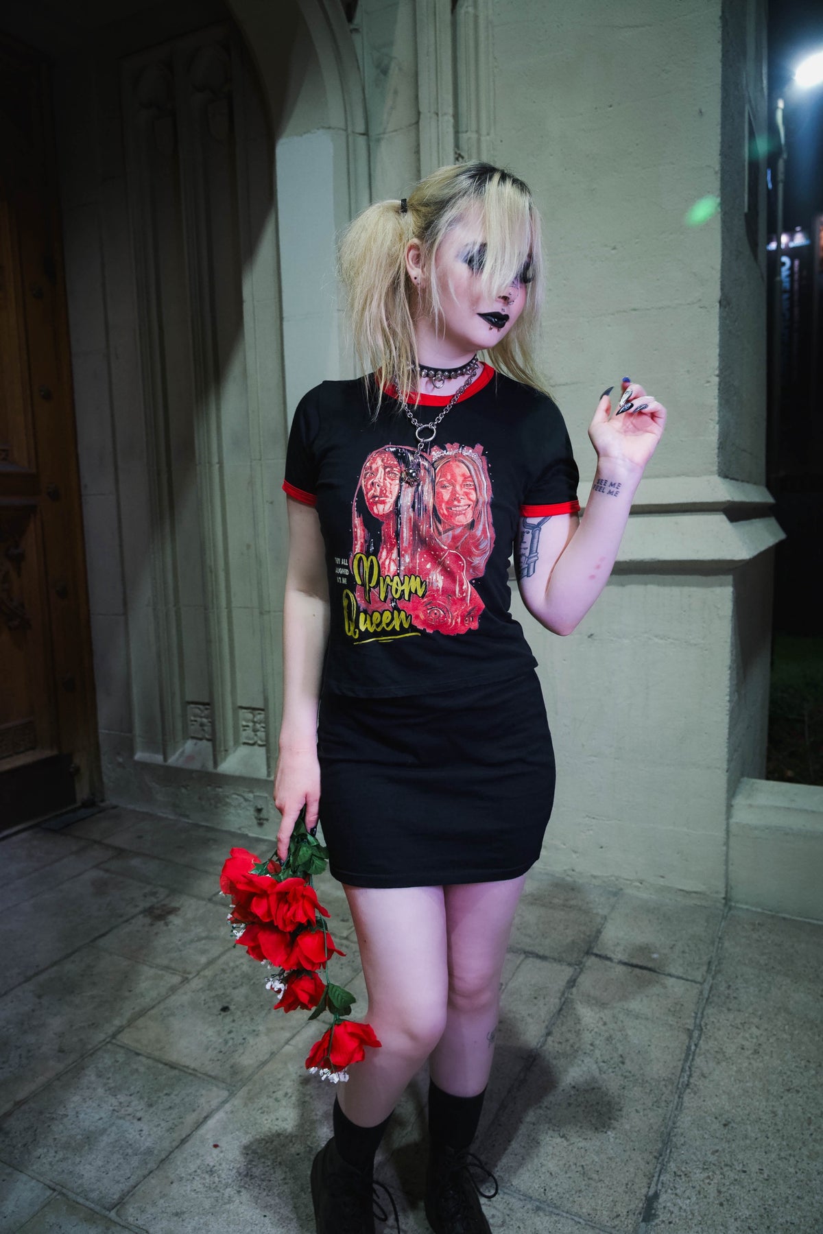Prom Queen Ringer Tee