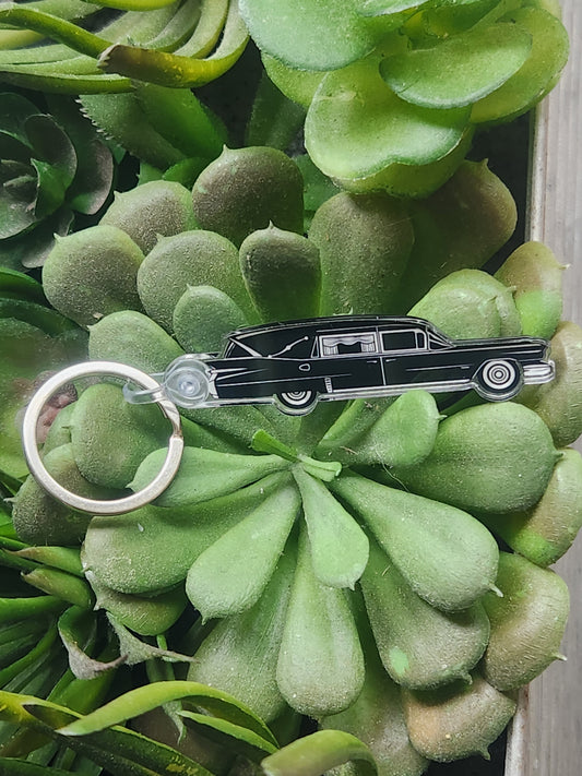 Hearse Keychain