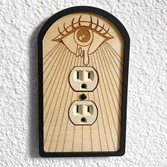 Sad Eye Outlet Cover