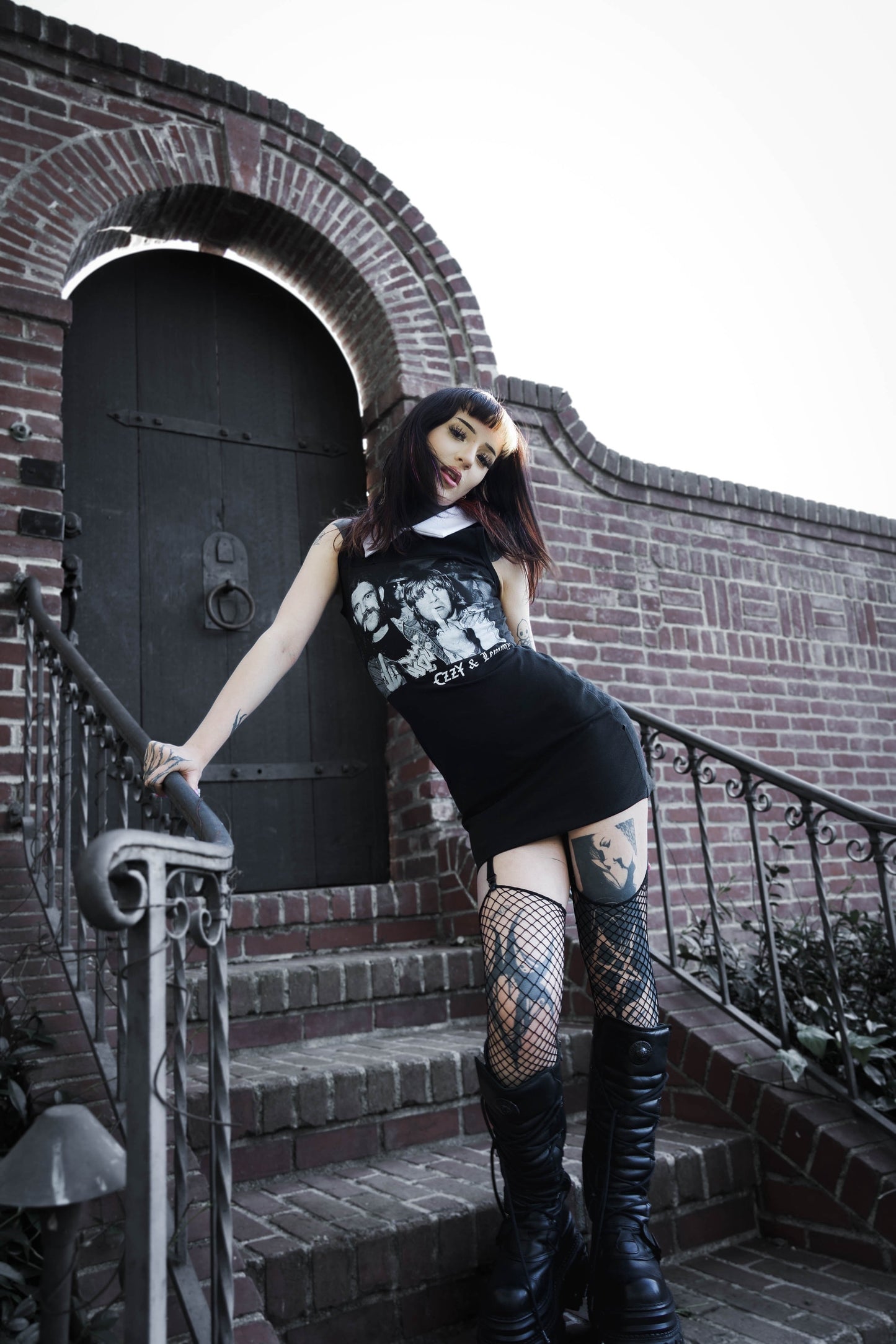 Ozzy and Lemmy Collar Dress