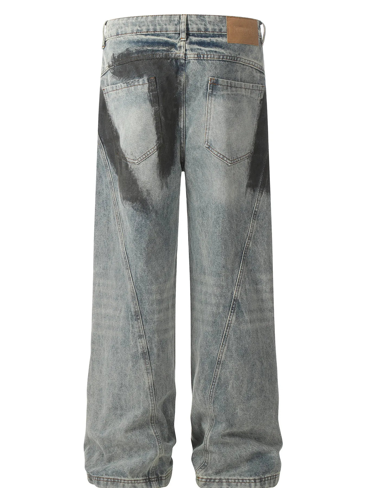 Blackout Theory Wide-Leg Jeans
