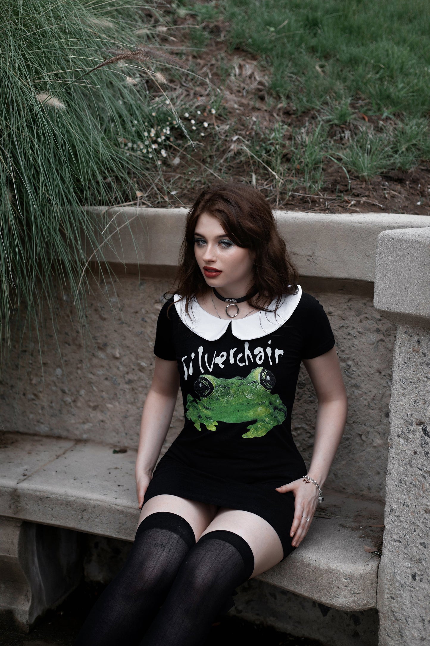 Silverchair Peter Pan Collar Dress