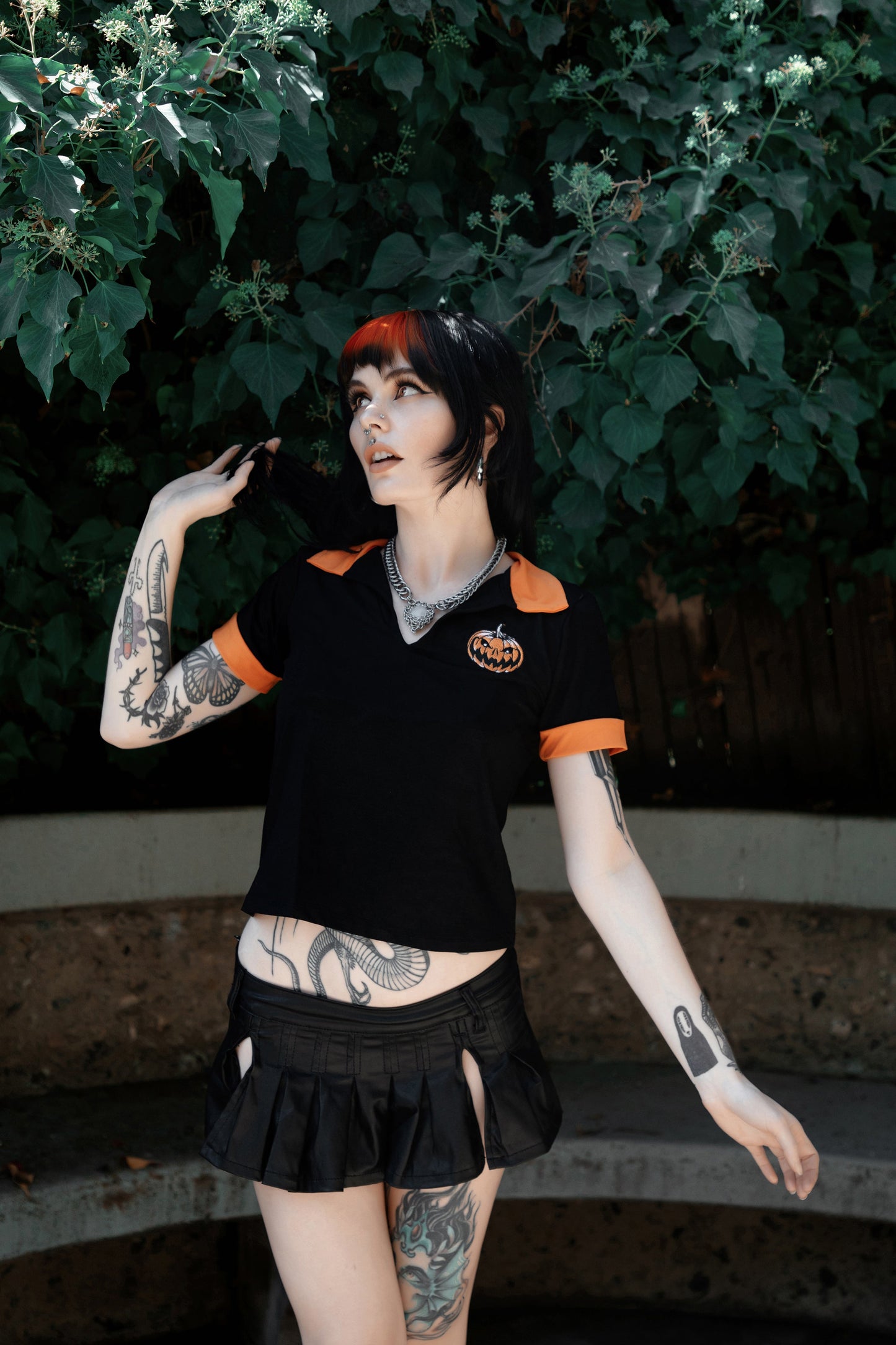 Pumpkin Polo Tee