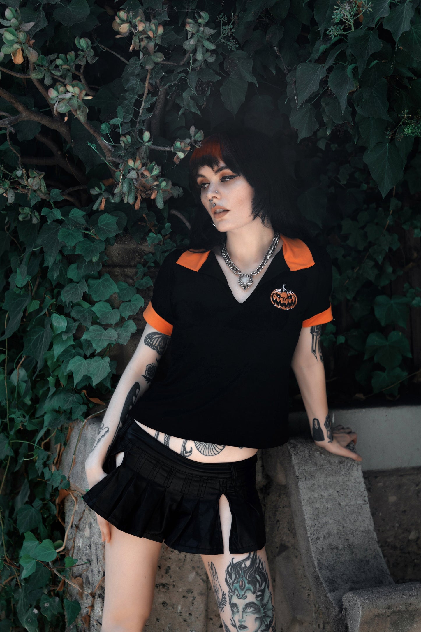 Pumpkin Polo Tee