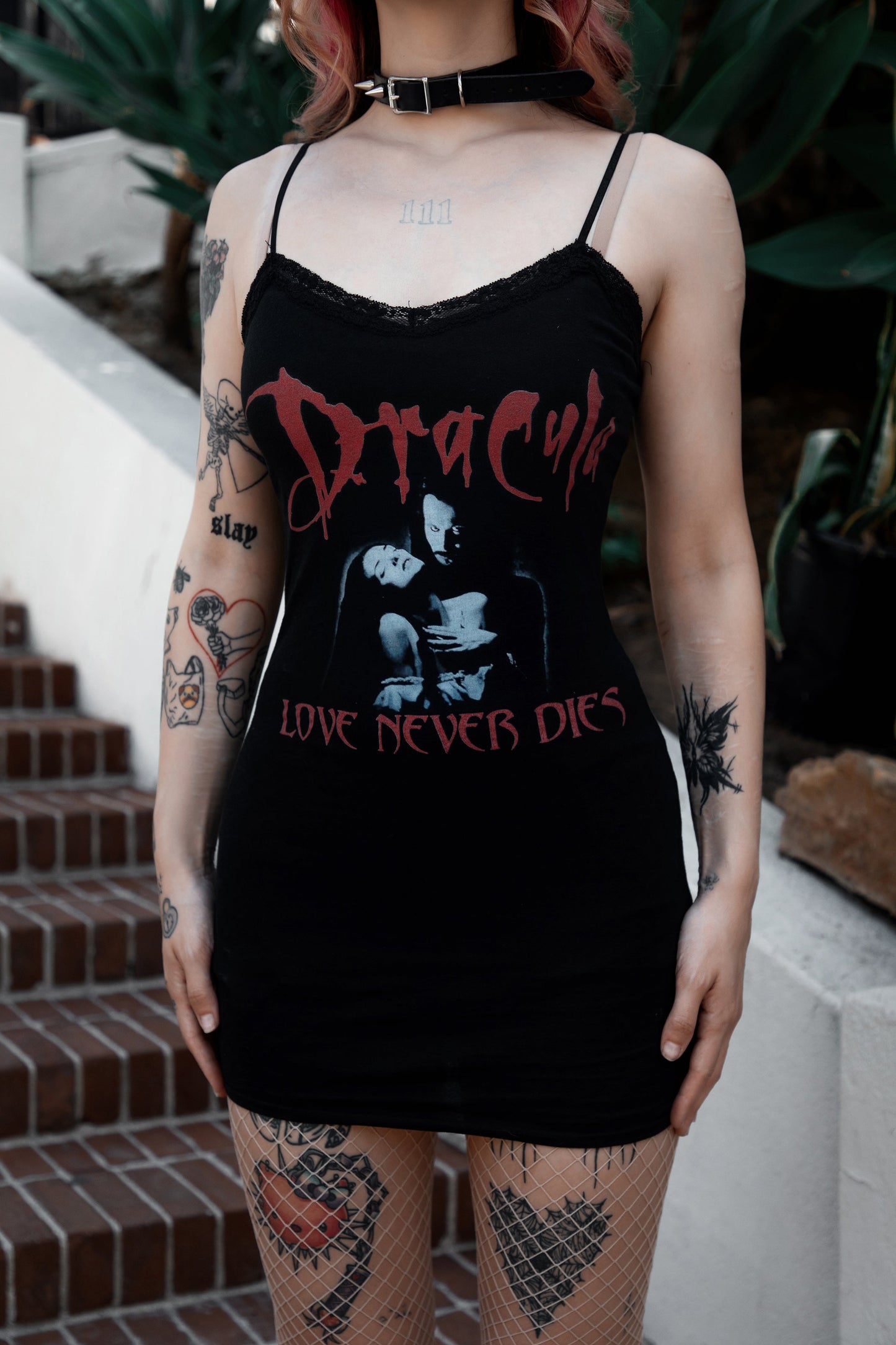 Dracula (Love never dies) Lace Strap Dress