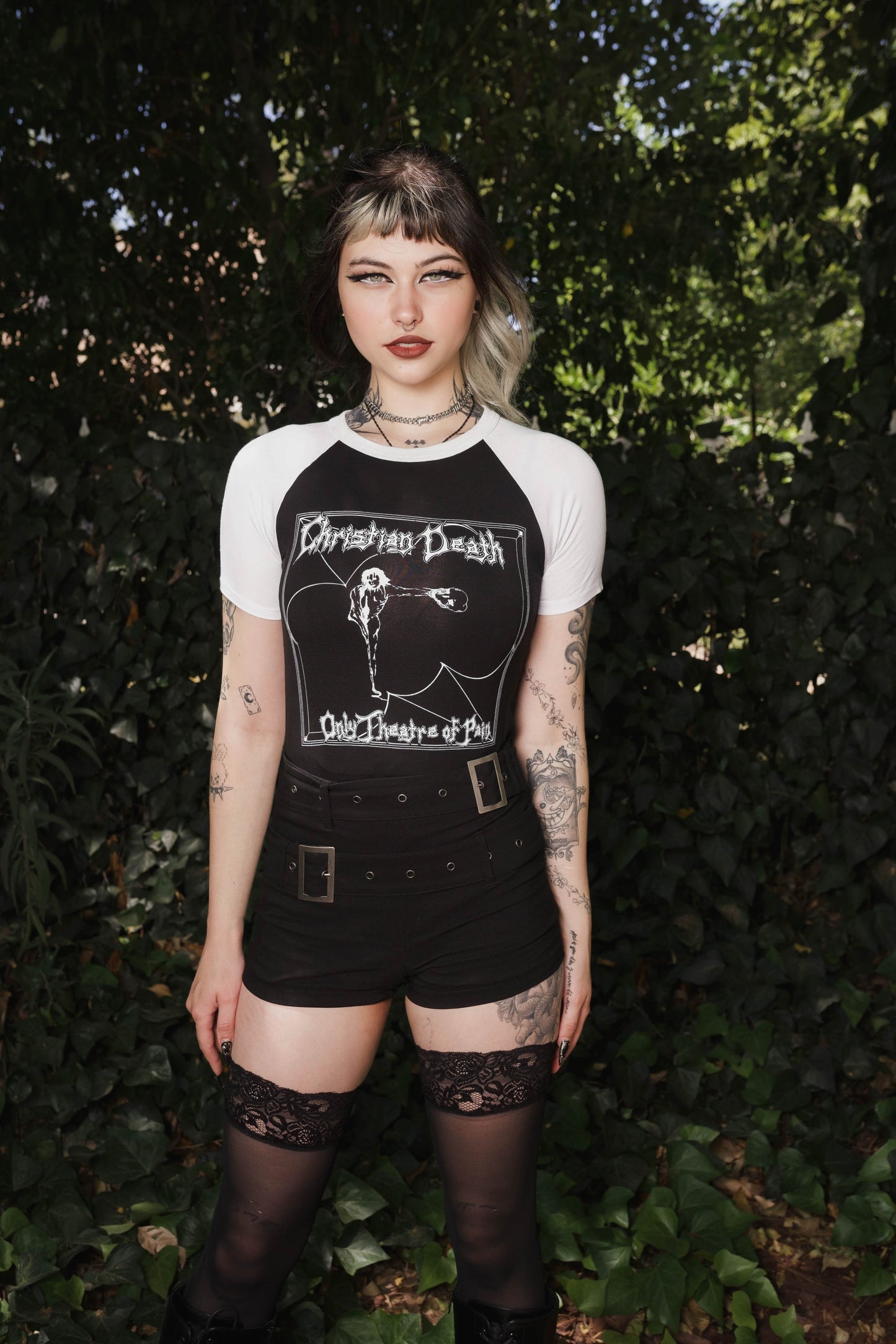 Christian Death (Only Theatre of Pain) Baseball Tee