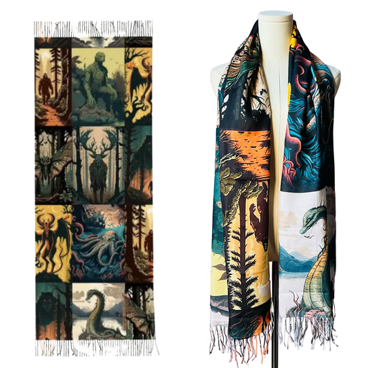 Vegan Scarf - Cryptids