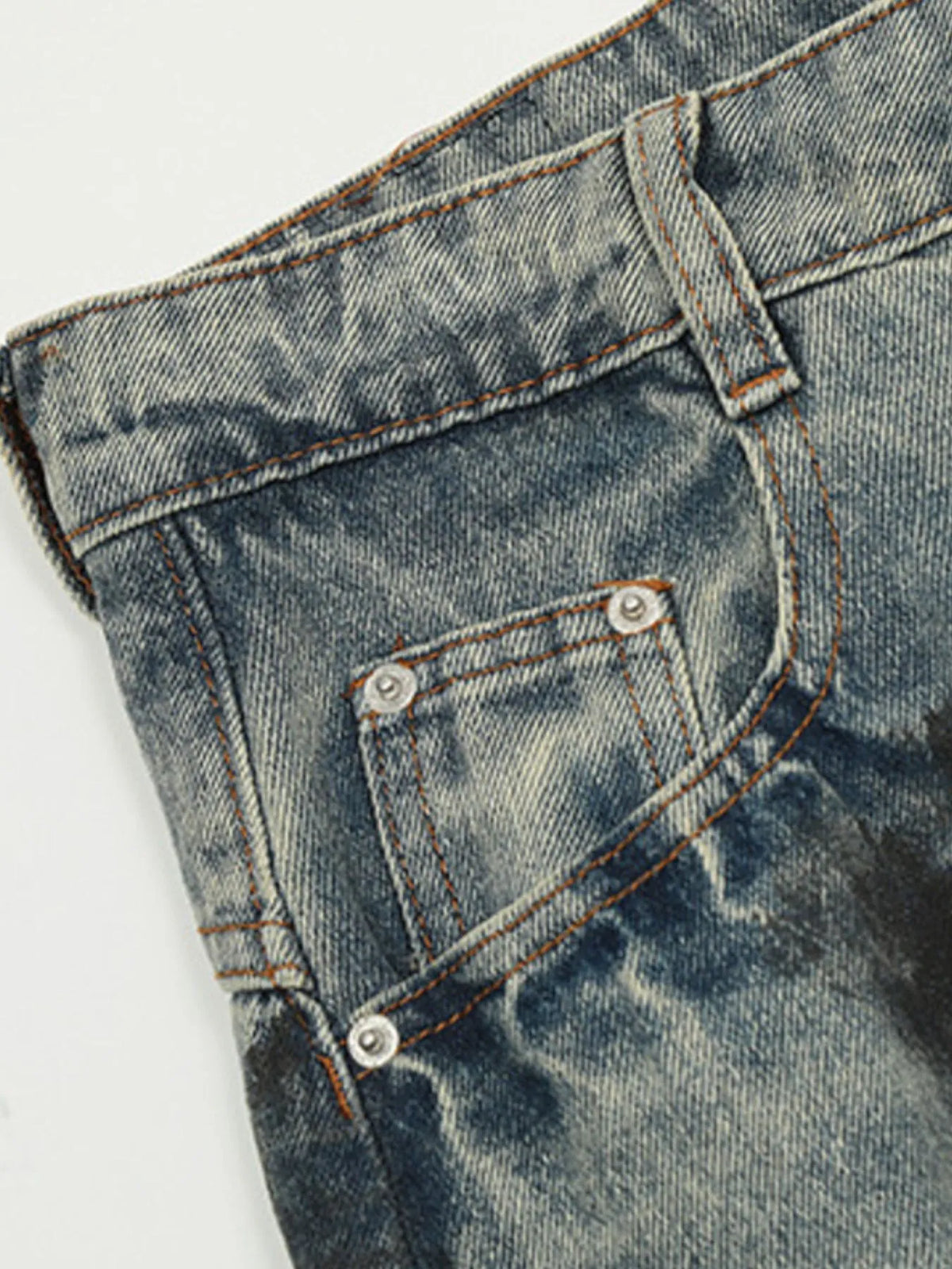 Blackout Theory Wide-Leg Jeans