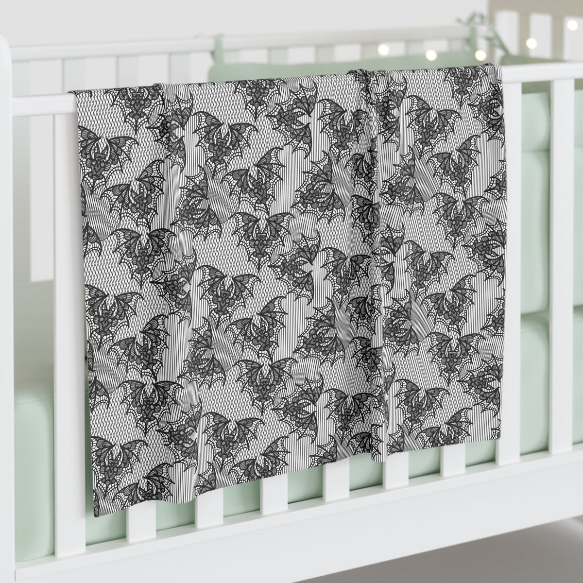Lace Bat Baby Swaddle Blanket