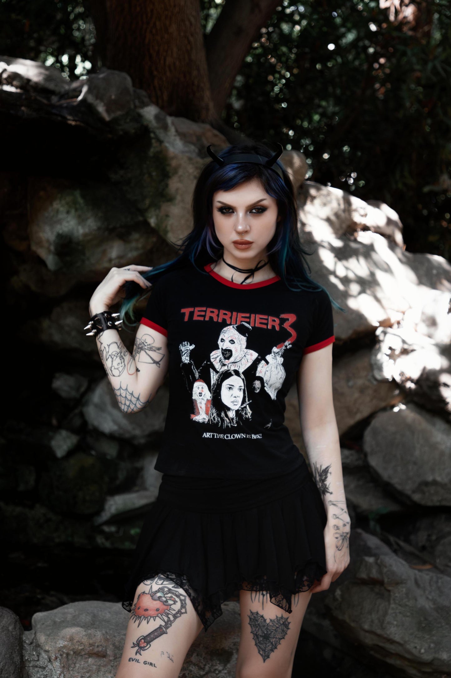 Terrifier 3 Ringer Tee (Black)