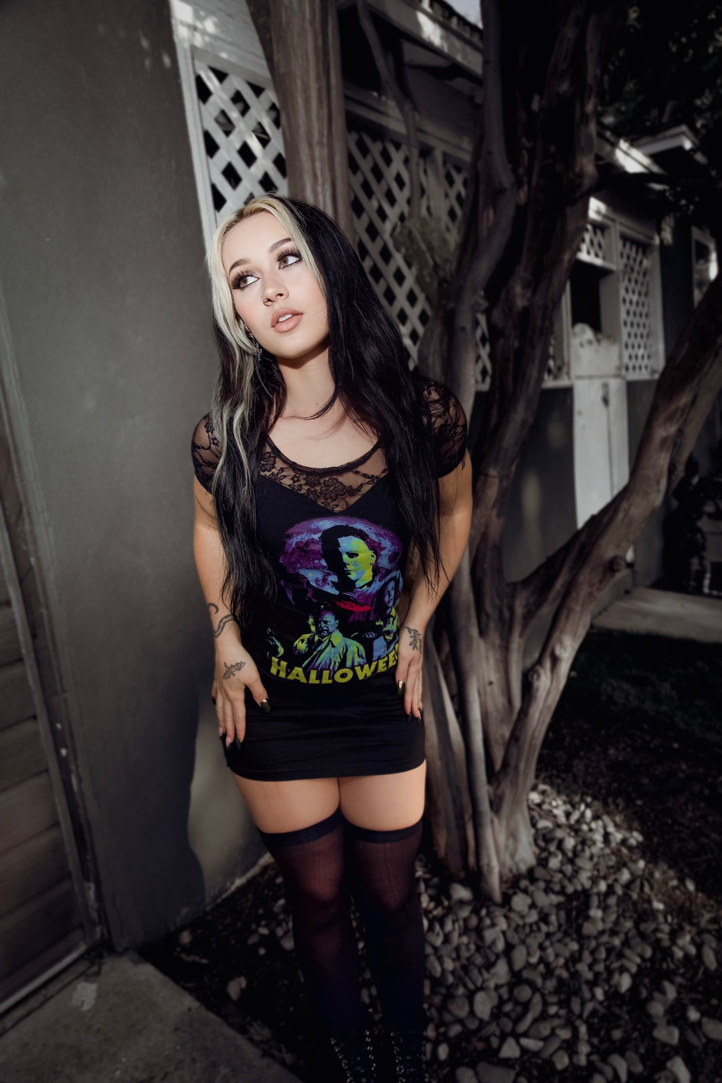 Halloween Lace Dress