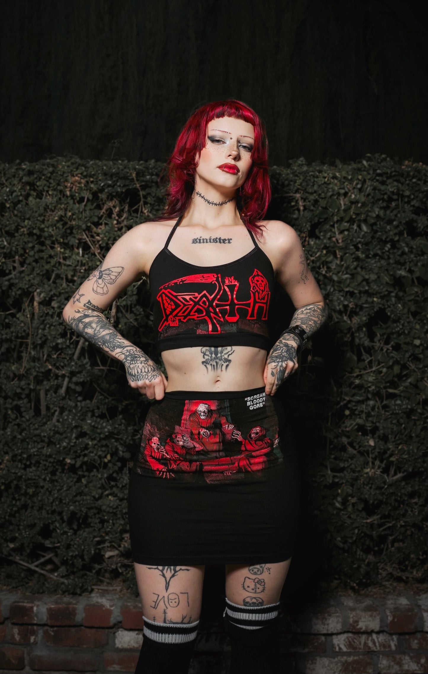 Two Piece Death Dress