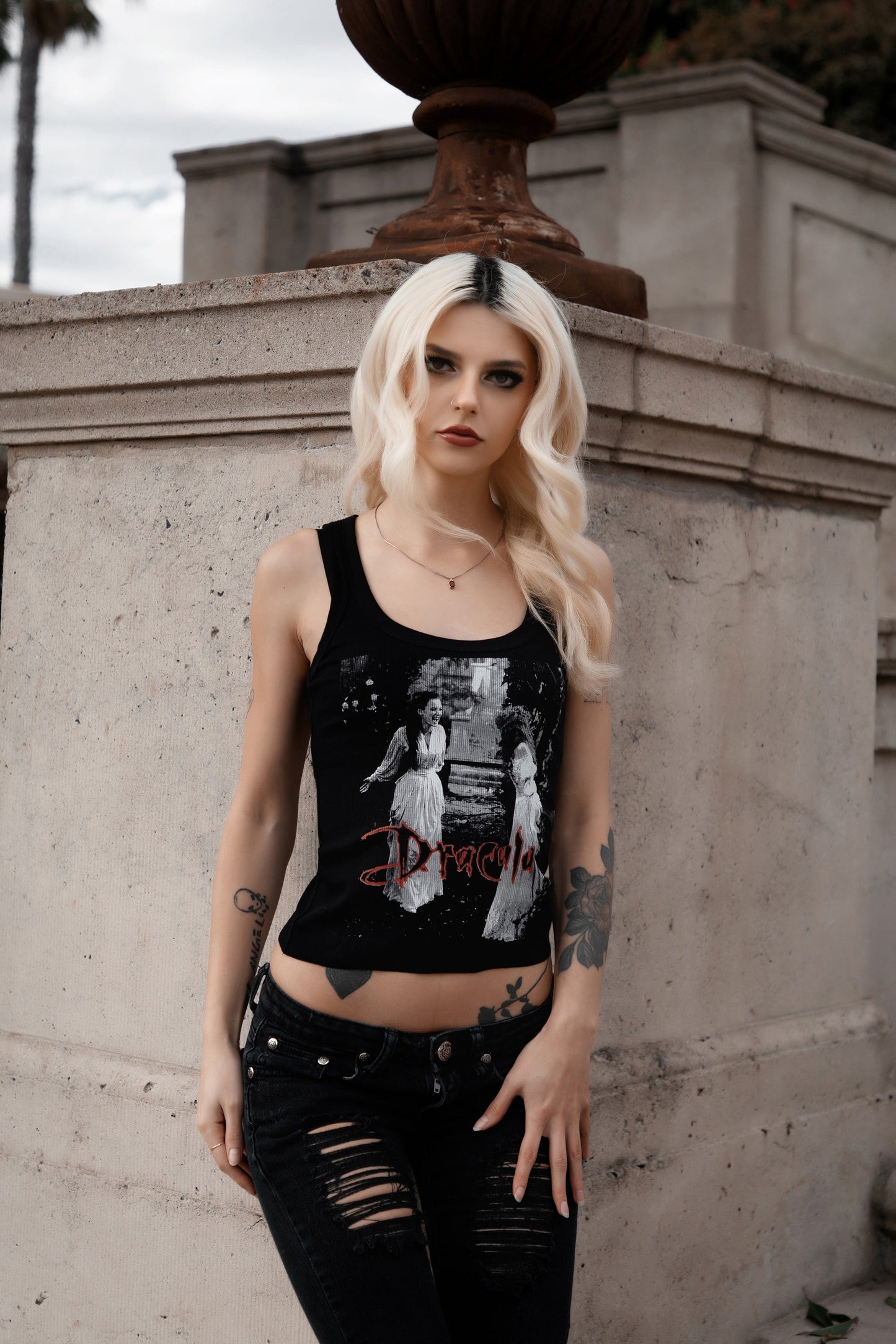 Mina and Lucy Ribbed Tank Top
