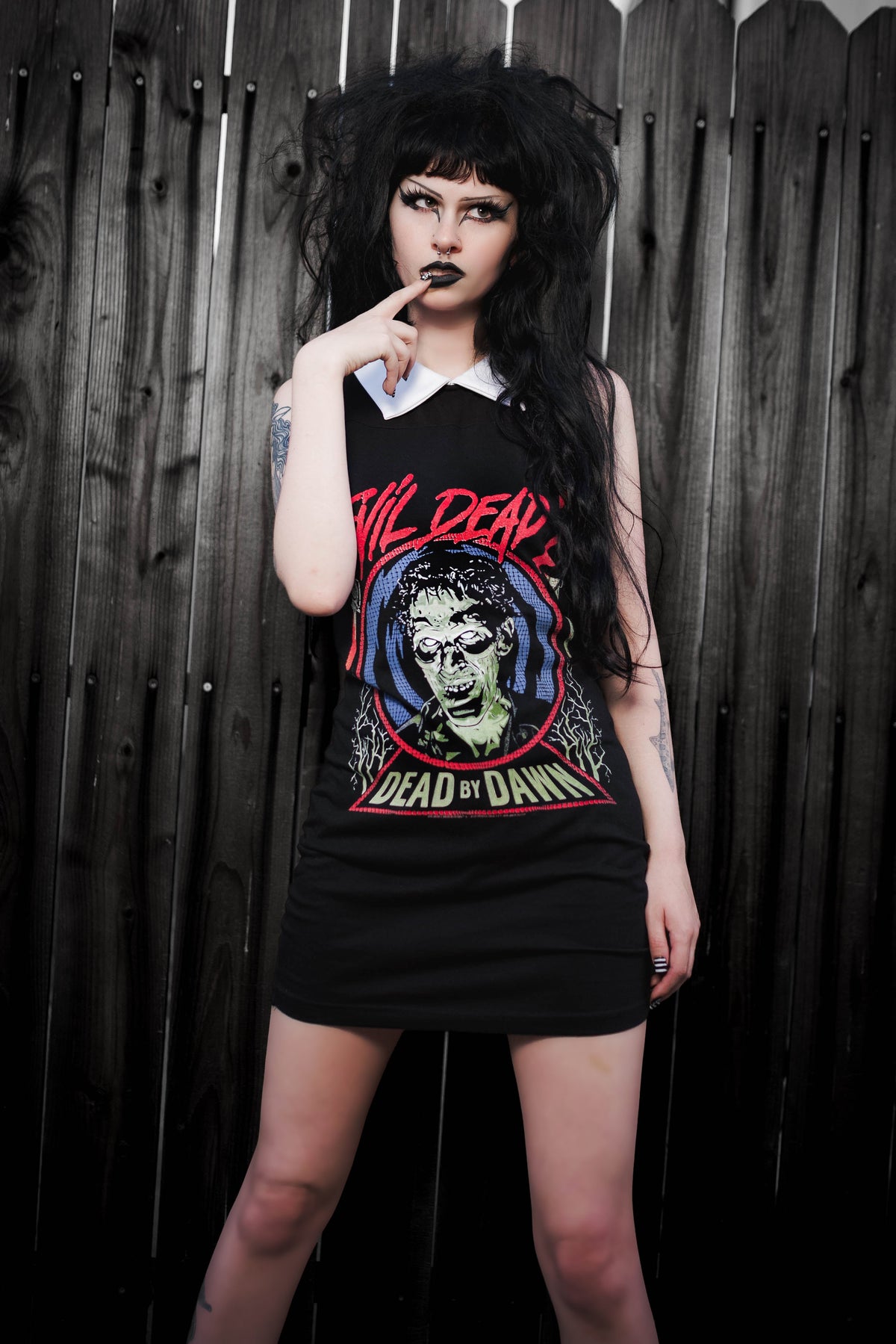 Evil Dead Collar Dress