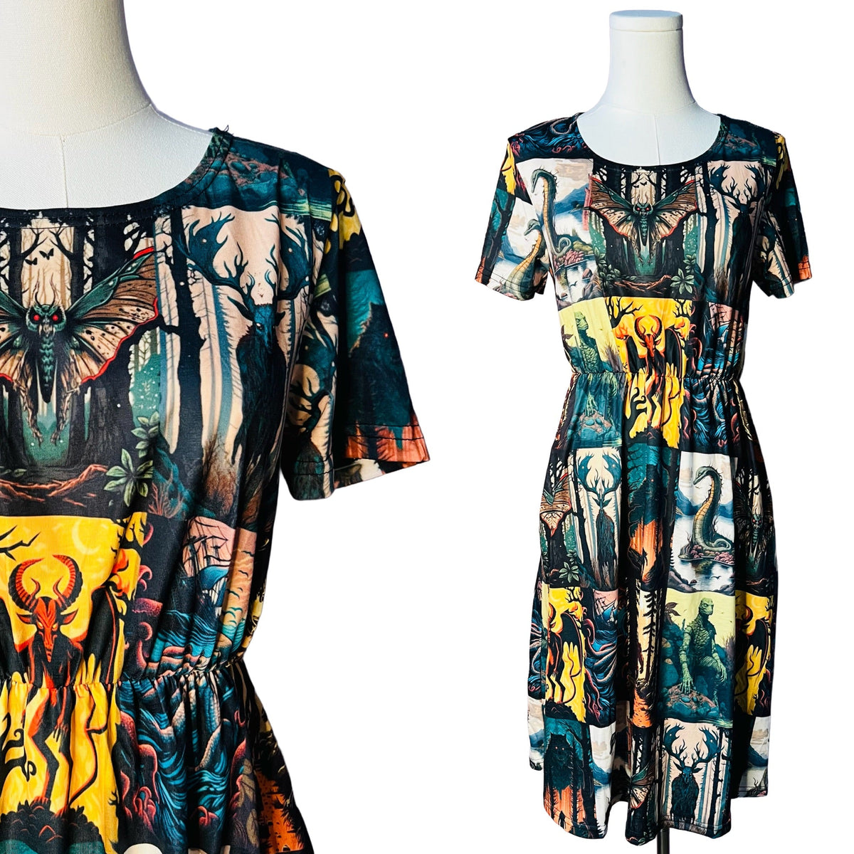 T-shirt Dress - Cryptids