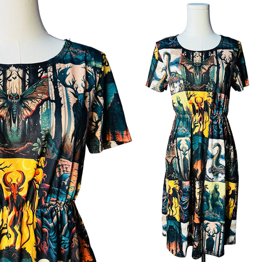 T-shirt Dress - Cryptids