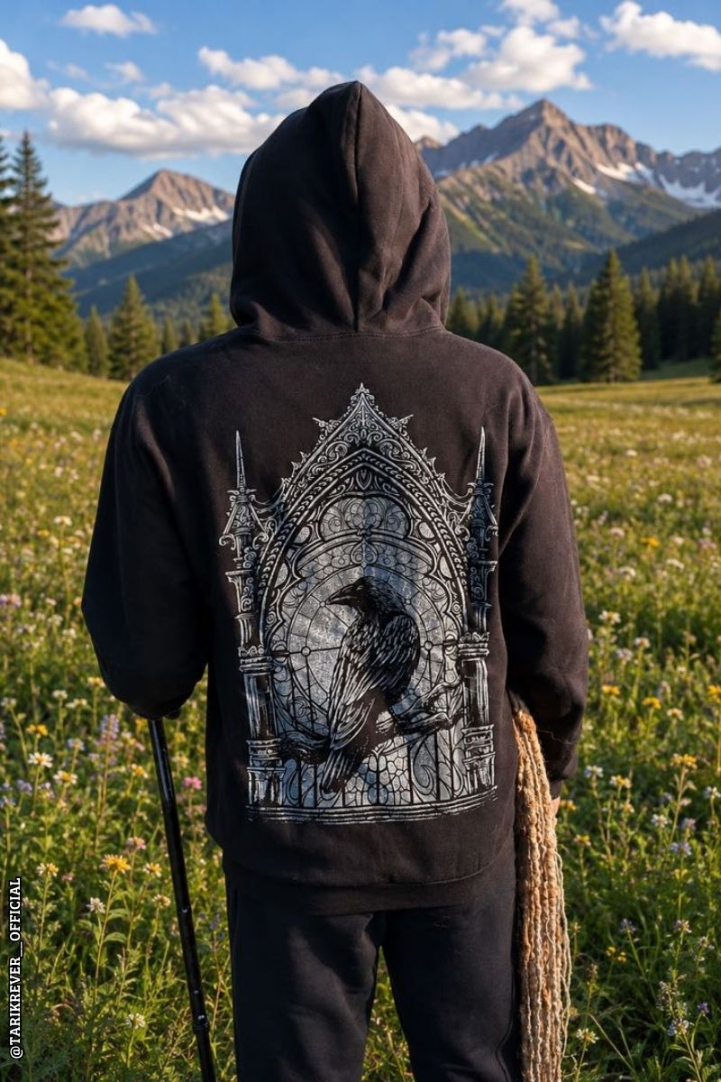 Cathedral Crow Hoodie