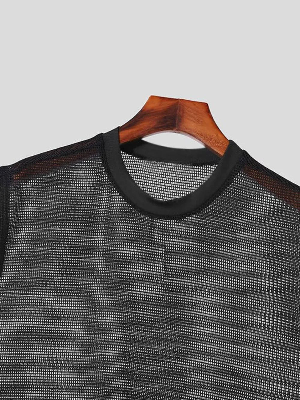 Static Mesh Sleeveless Top