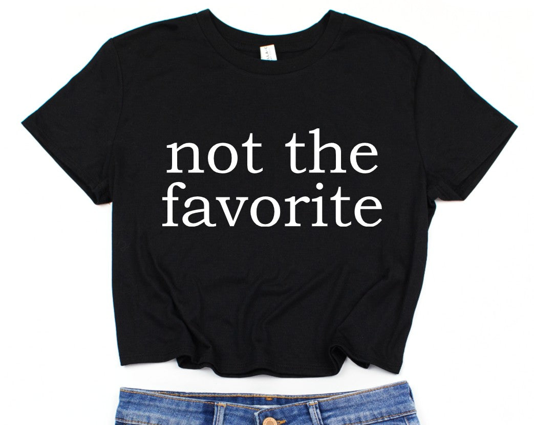 Cropped T-Shirt - not the favorite