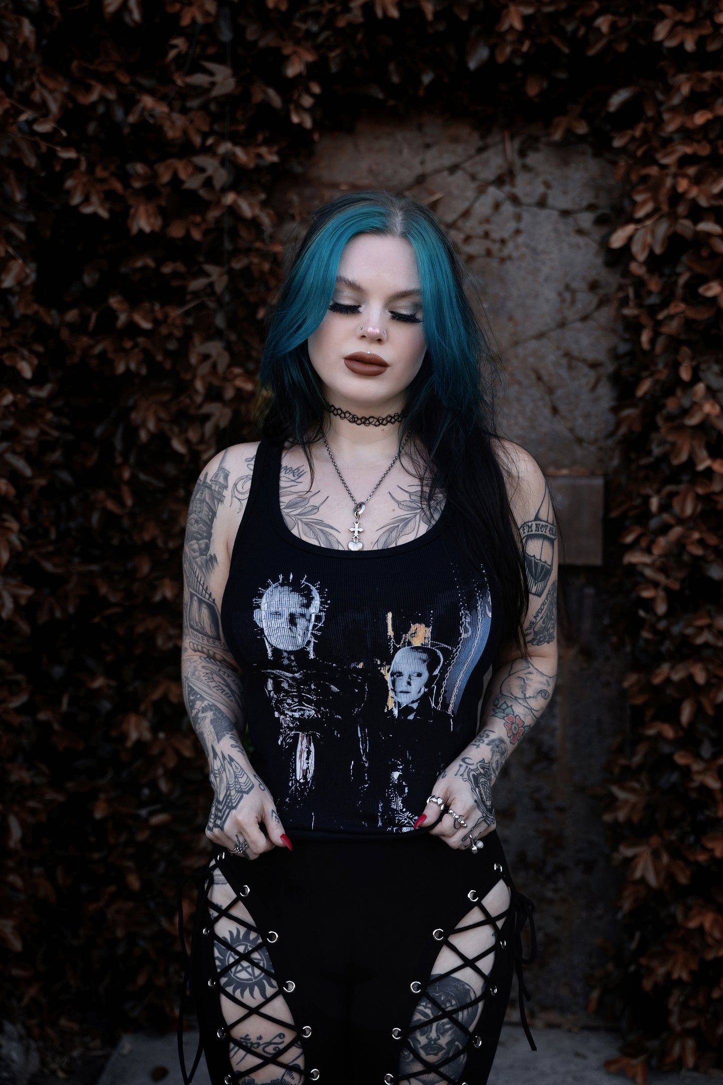 Cenobites Ribbed Tank Top
