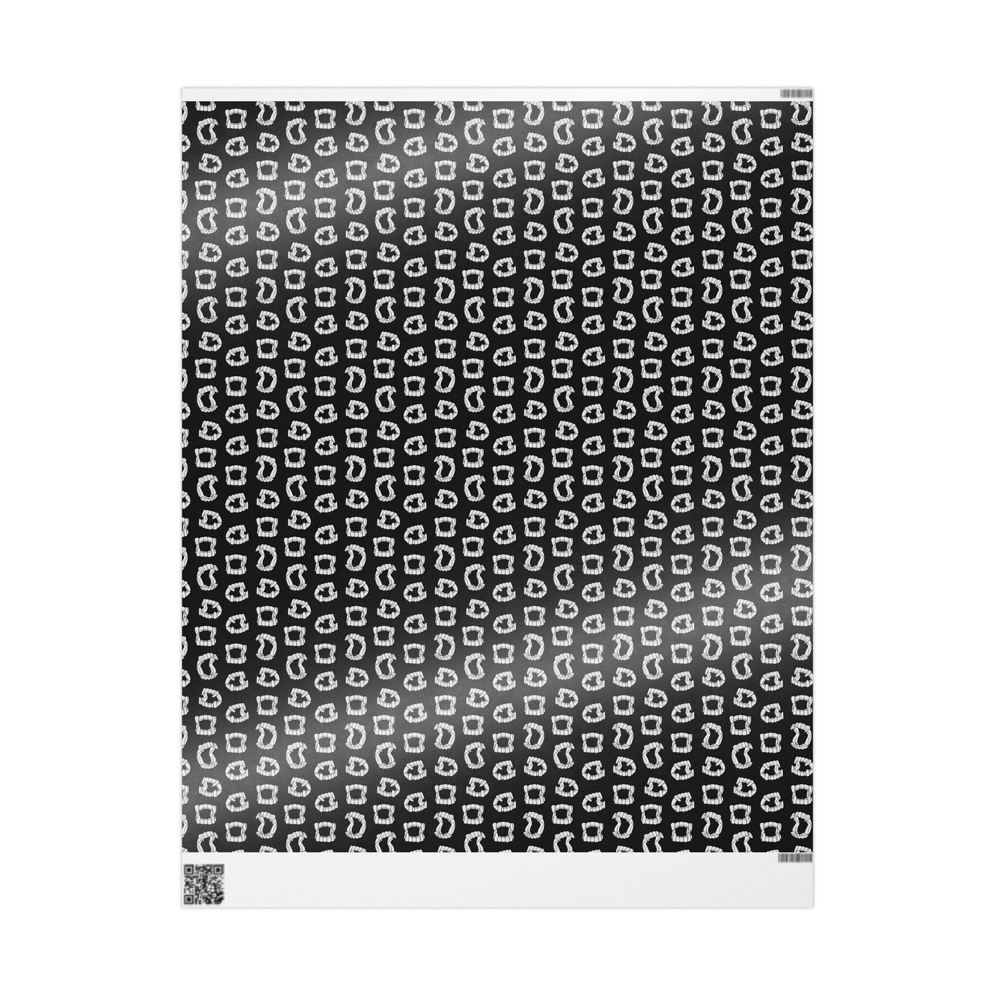 Vampire Teeth Wrapping Paper