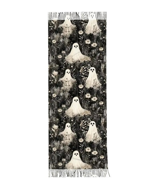 Vegan Scarf - Ghosts