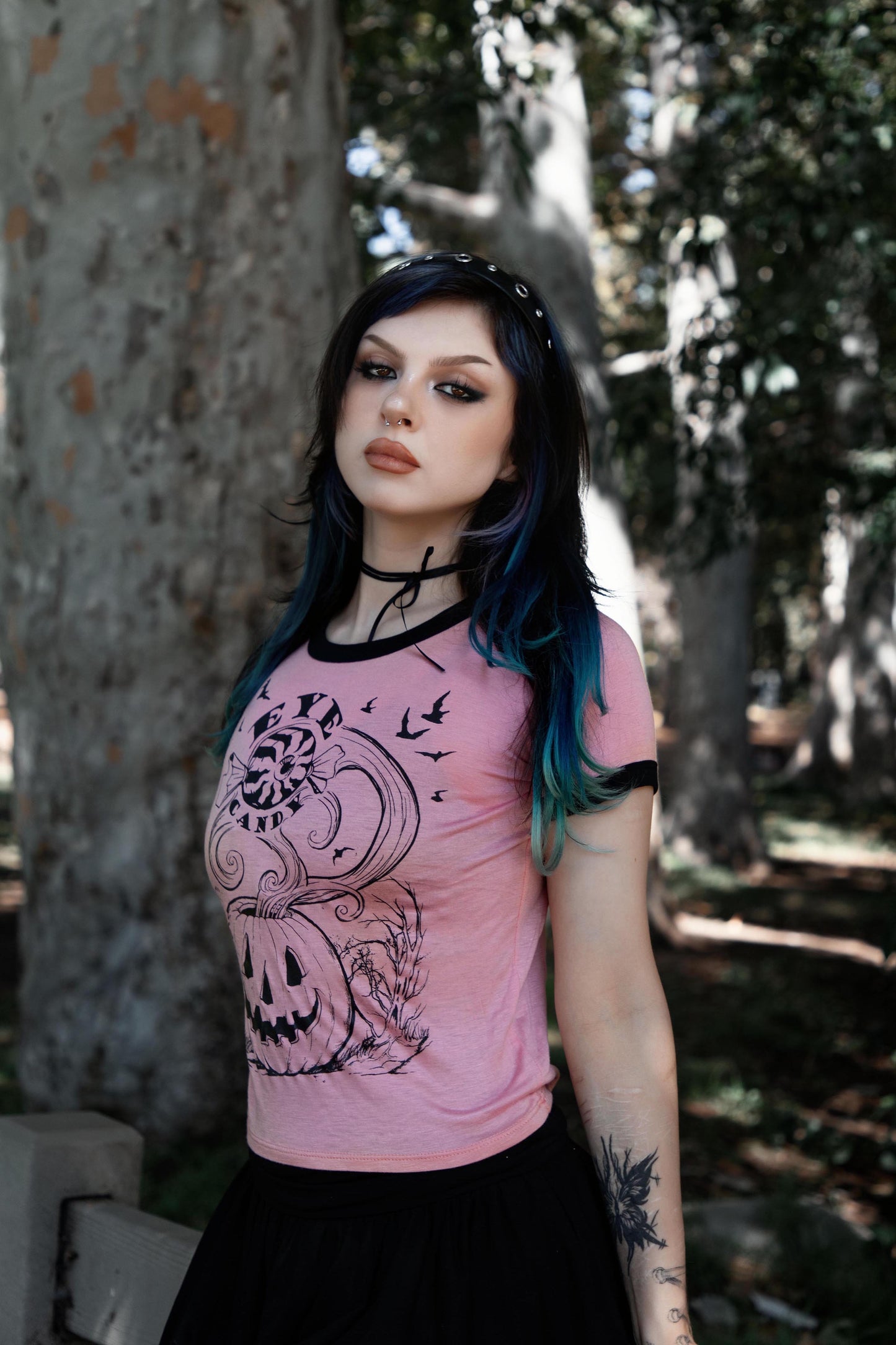 Eyecandy Ringer Tee