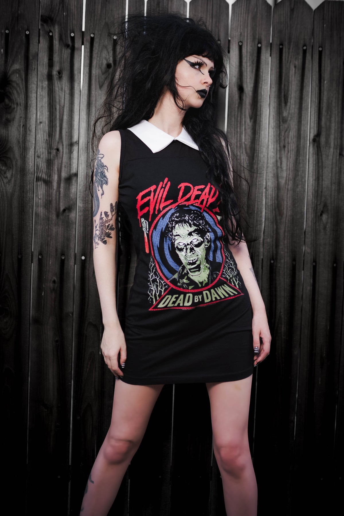 Evil Dead Collar Dress