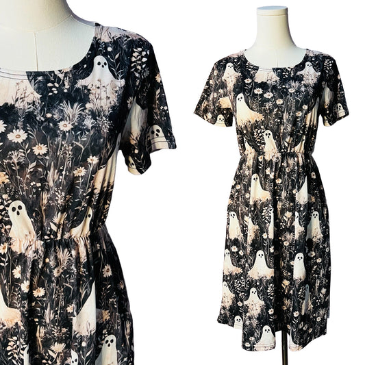 T-shirt Dress - Ghosts