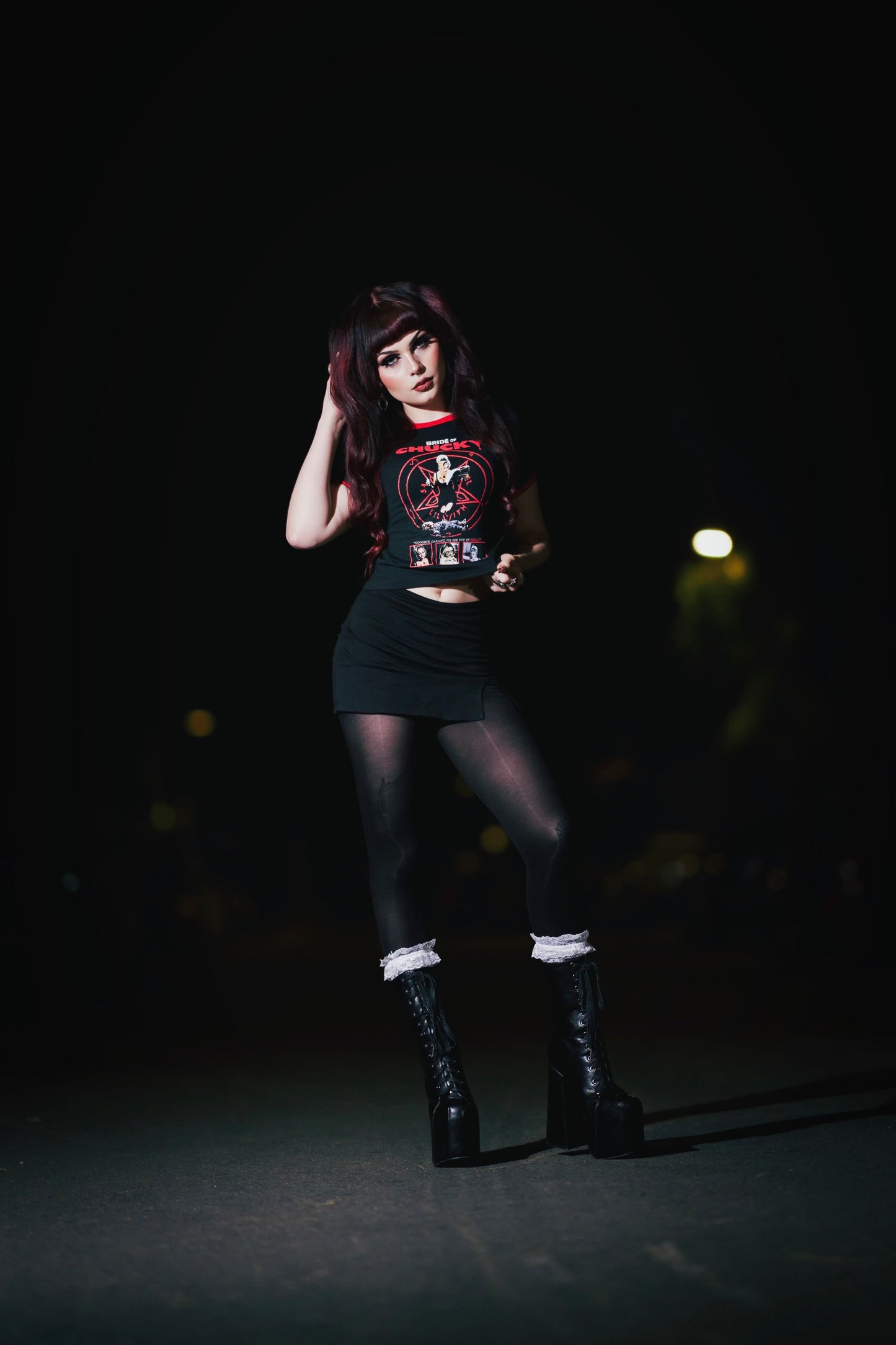 Bride of Chucky Ringer Tee