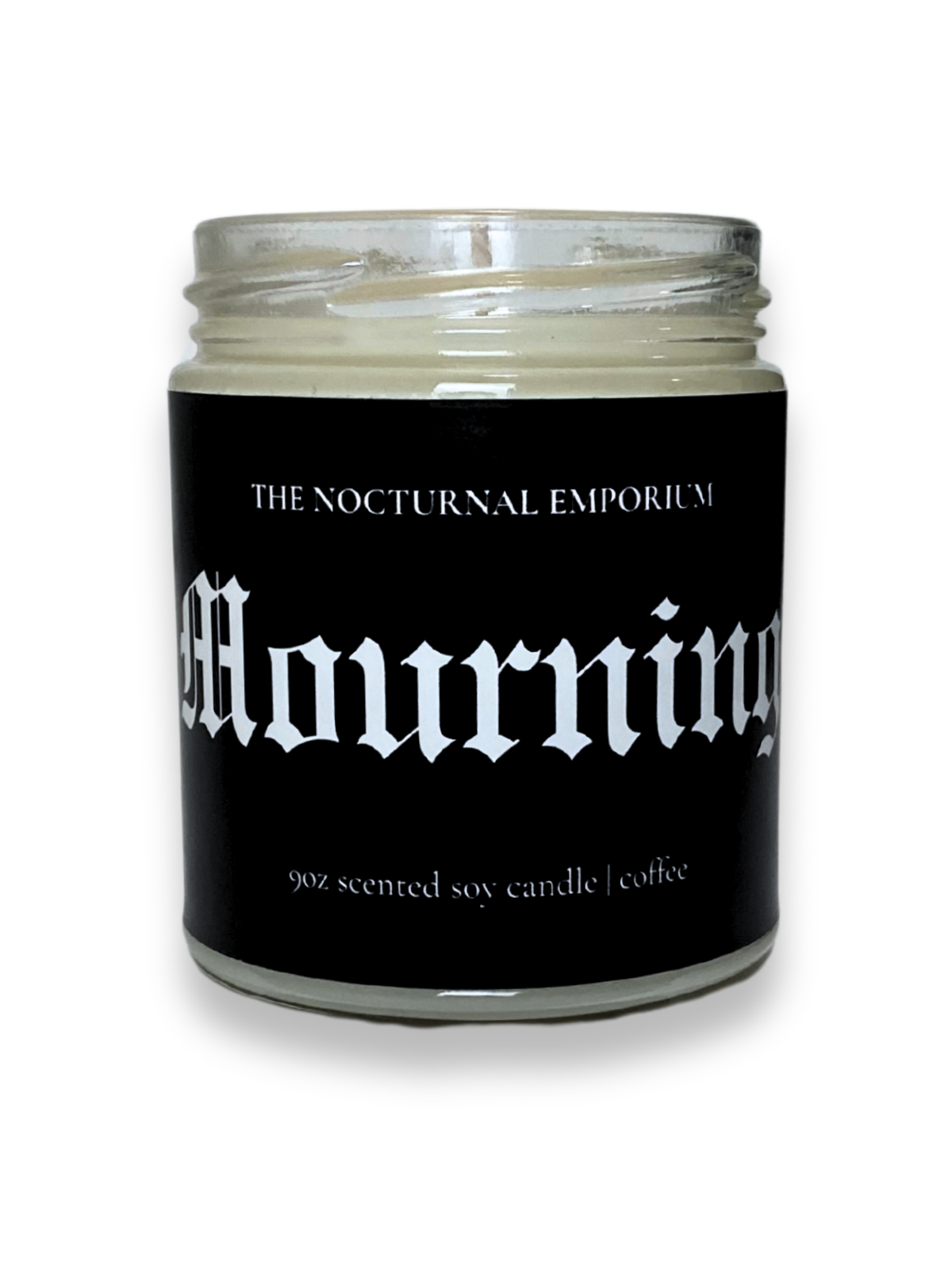 Mourning Jar Candle