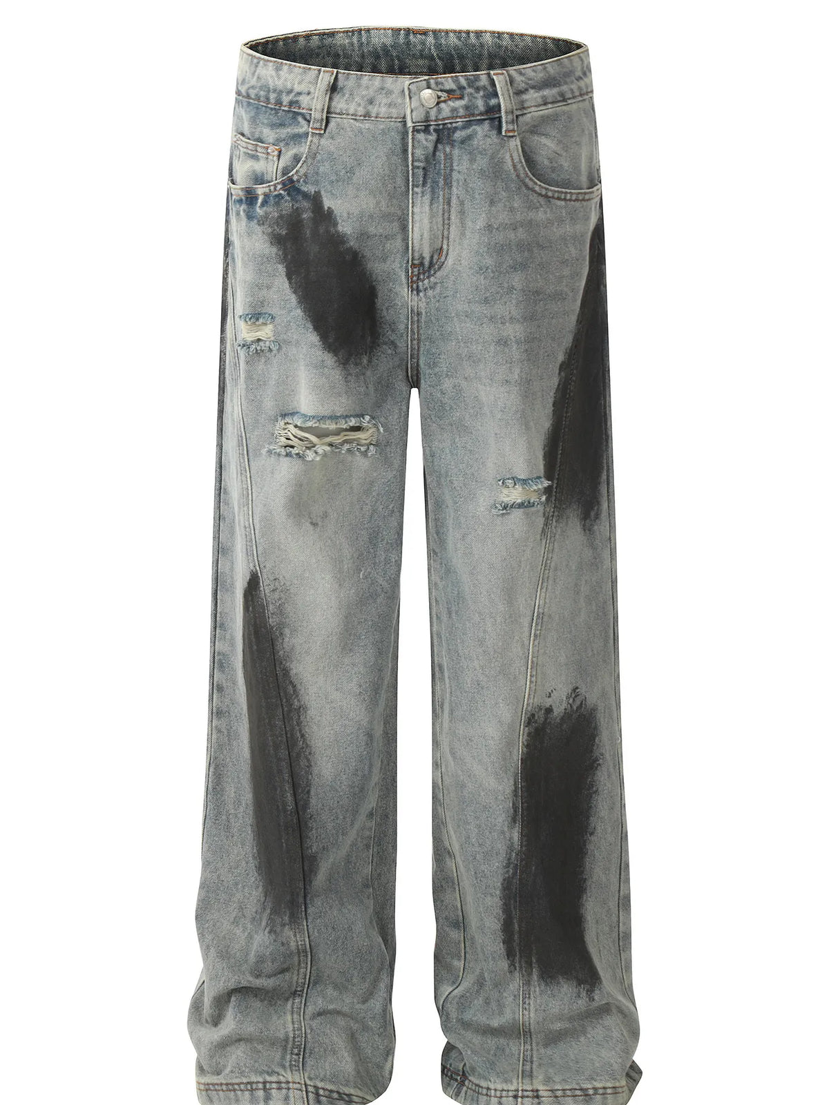 Blackout Theory Wide-Leg Jeans