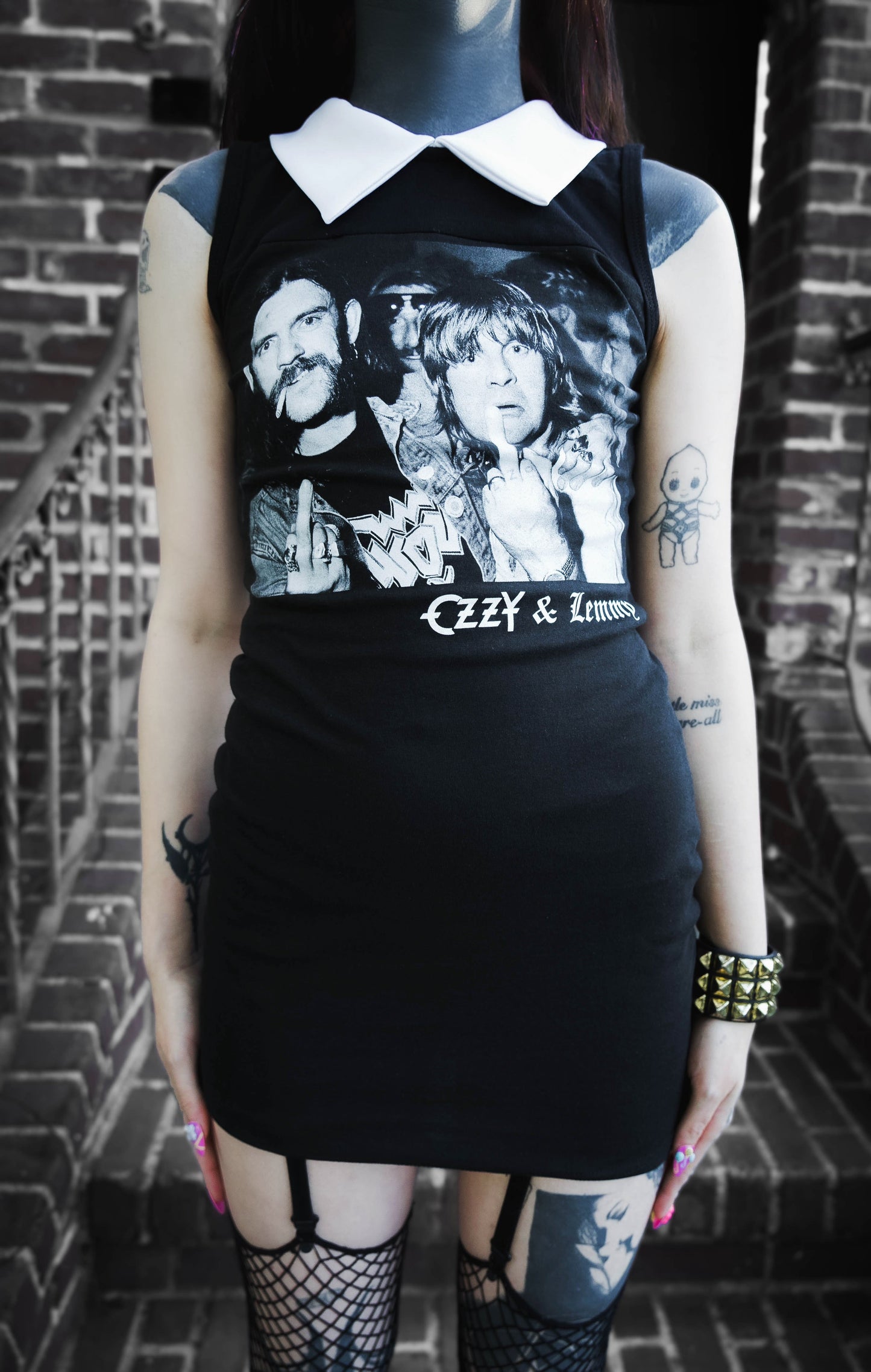 Ozzy and Lemmy Collar Dress