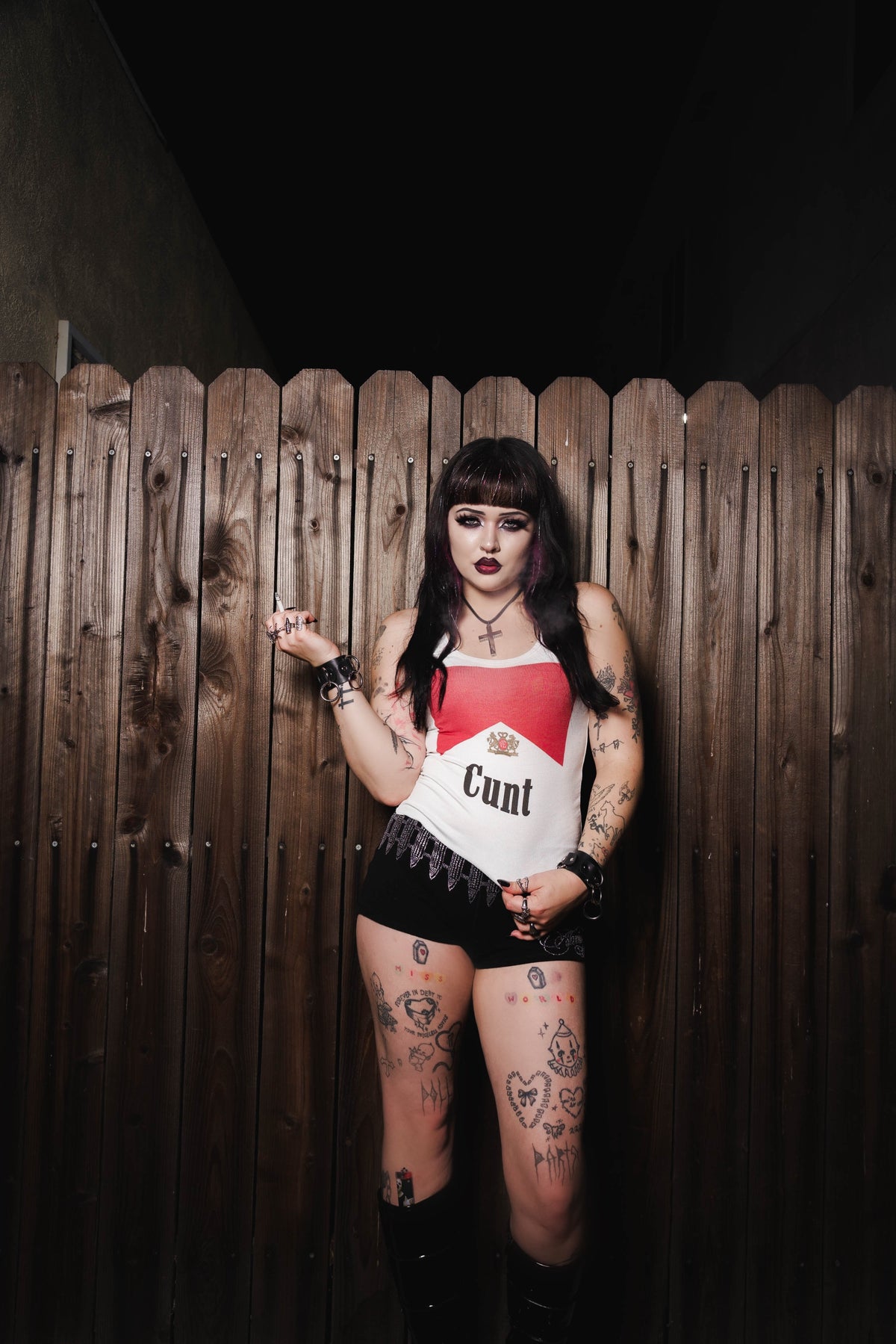 C*NT Ribbed Tank Top