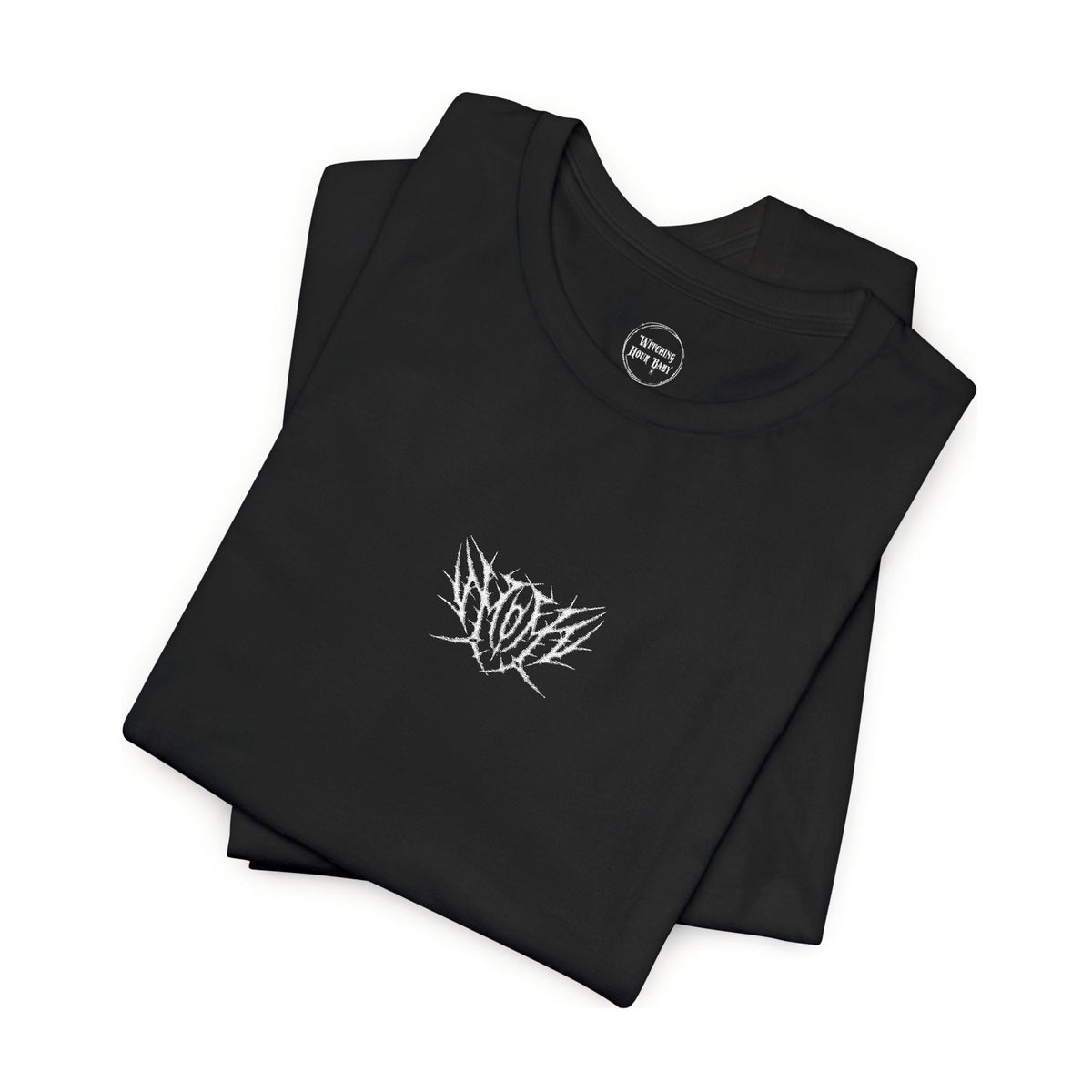 Death Metal Mom Embroidered T-Shirt (Adults)