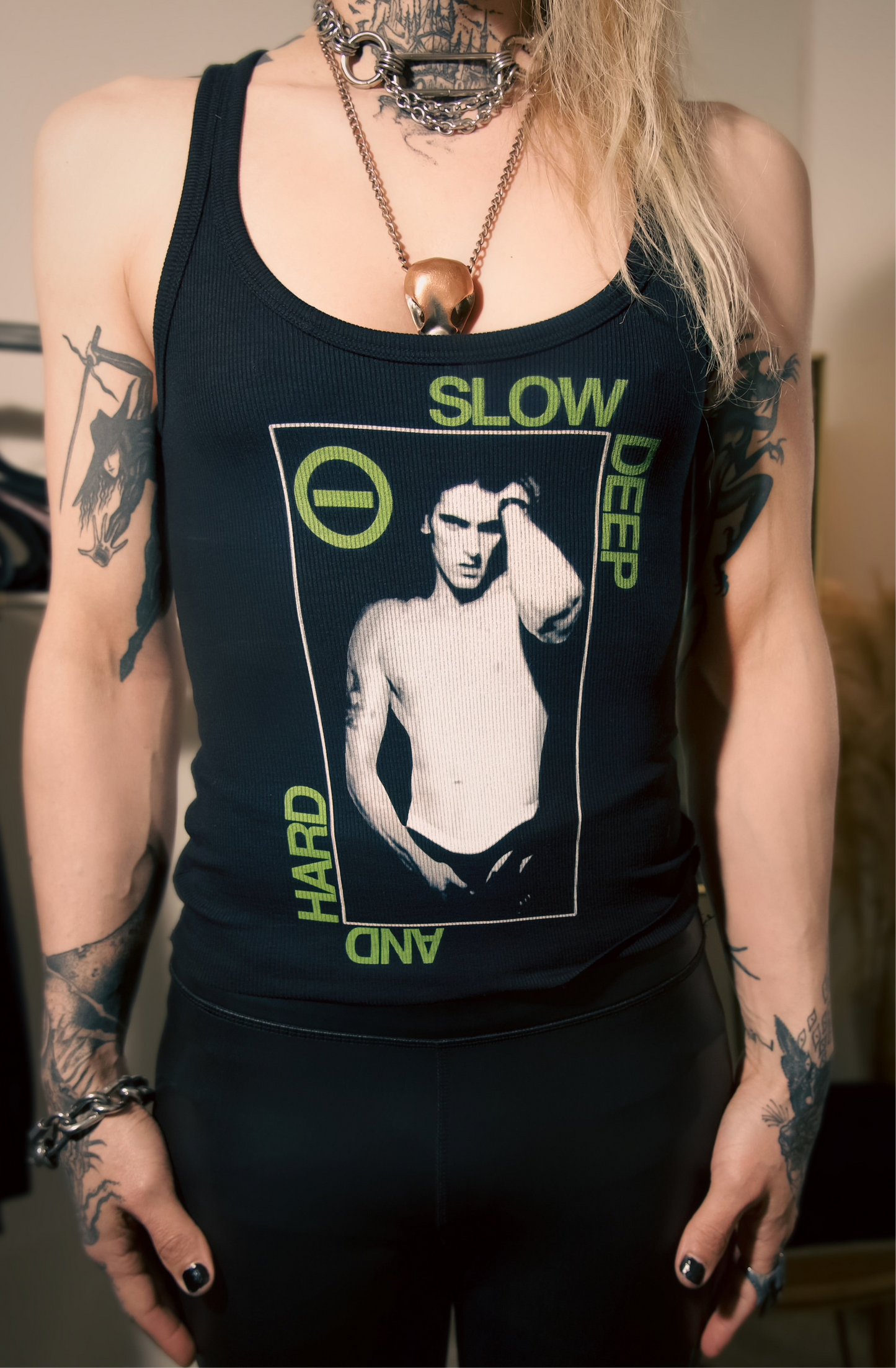 Peter (Slow Deep & Hard) Ribbed Tank Top