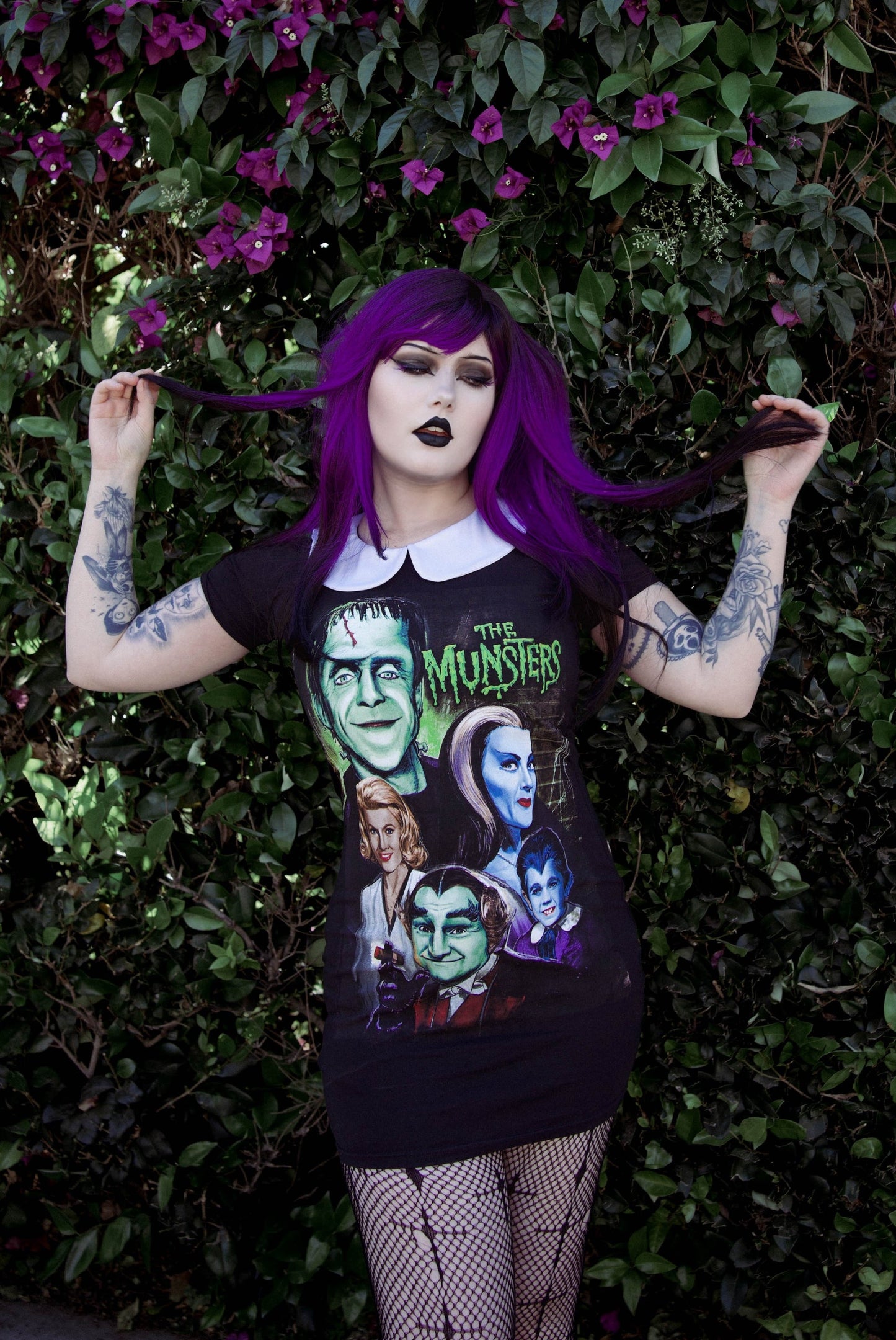 The Munsters Peter Pan Collar Dress