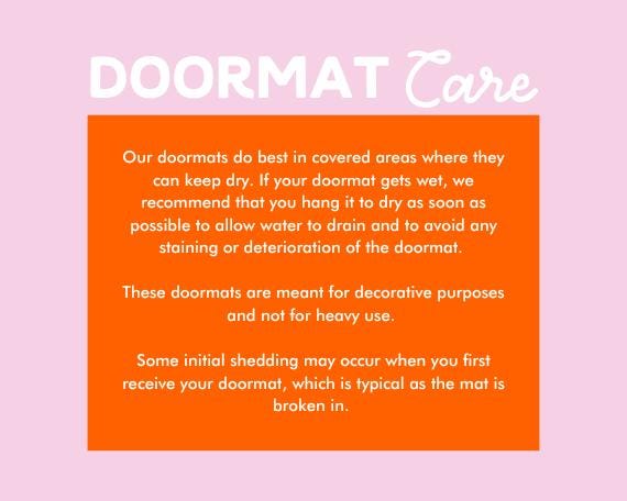 Sorry the Dogs Are Dickheads Doormat