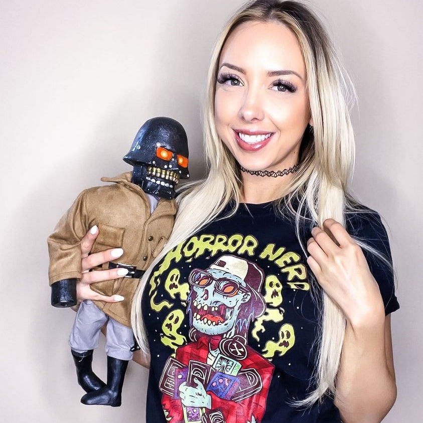 Retro Horror Nerd T-Shirt