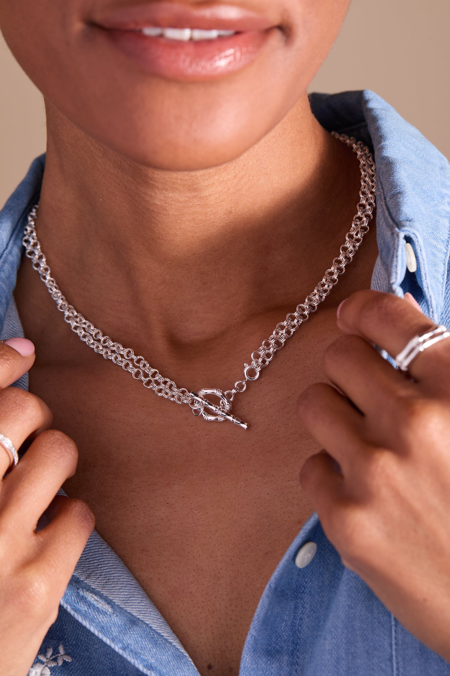 Bamboo Convertible Necklace or Bracelet