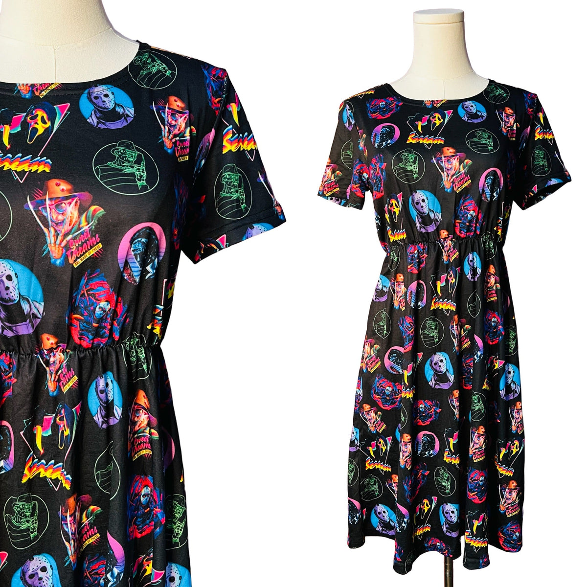 T-shirt Dress - 80s Horror