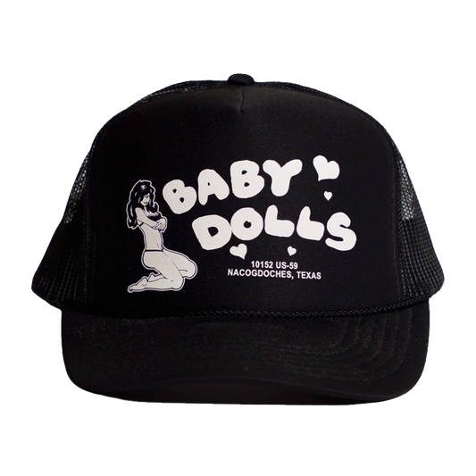 Baby Dolls Hat - Black