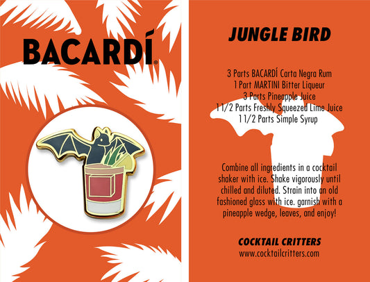 BACARDI Jungle Bird Pin
