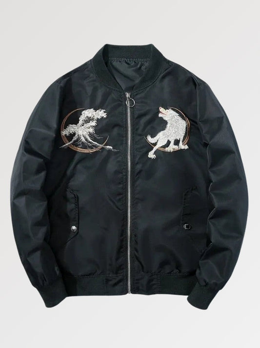 Japanese Style Bomber Jacket 'Ueno' - Sublimation Jacket ( Recreated Edition )